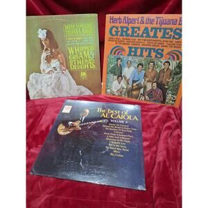 Herb Alpert Tijuana Brass Lot + Al Caiola Vol. 2 (Sealed) Vinyl Records